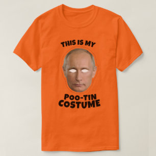 Camiseta Este é o meu Vladimir Putin Poo-tin Costume