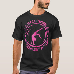 Camiseta Este é o meu volante para garotas ginásticas