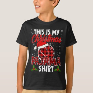 Camiseta Este É O Meu Volle De Xadrez De Papais noeis Fofos
