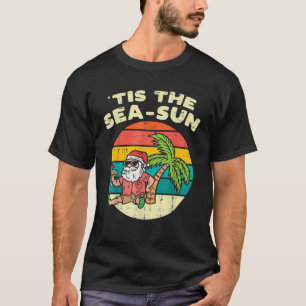 Camiseta Este É O Natal Da Praia Dos Papais noeis Do Mar Su
