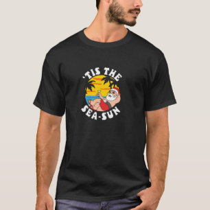 Camiseta Este É O Natal Da Praia Dos Papais noeis Do Mar Su