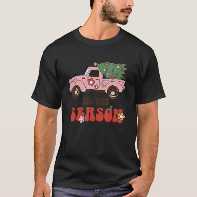 Camiseta Este é o Natal dos Homens da Árvore de Natal dos C (Frente)