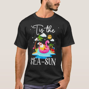 Camiseta Este É O Natal Dos Papais noeis Do Sol No Verão De