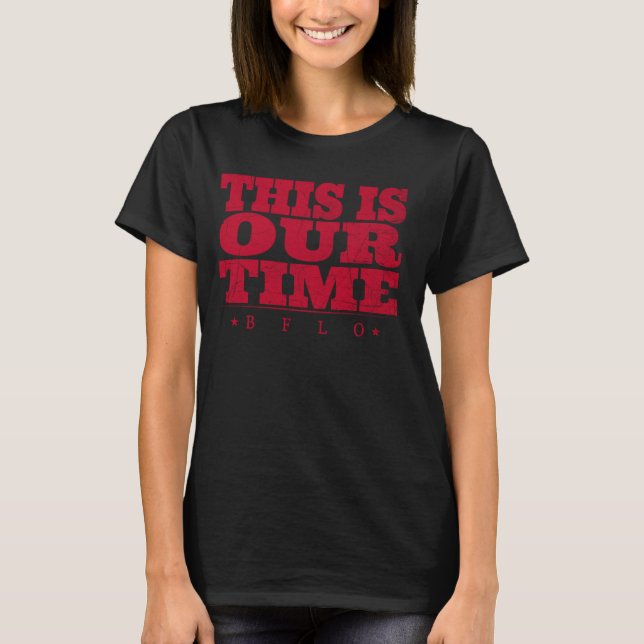 Camiseta Este É O Nosso Design Time 716 WNY BFLO (Frente)
