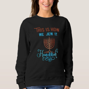 Camiseta Este É O Nosso Judeu Chanucá Menorah Nove Velas