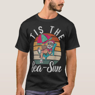 Camiseta Este é o Papai noel do SeaSun Flamingos de Natal
