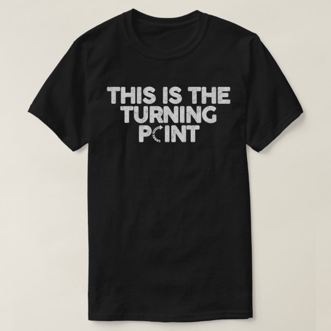 Camiseta Este É O Ponto de Inflexão (Frente do Design)