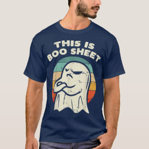 Camiseta Este É O Presente Do Boo Sheet Ghost Retro Hallowe