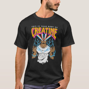 Camiseta Este É O Seu Corpo No Aniversário Do Giro De Creat