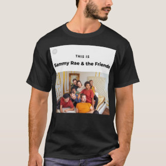 Camiseta Este é Sammy Rae &amp; o adesivo Amigos