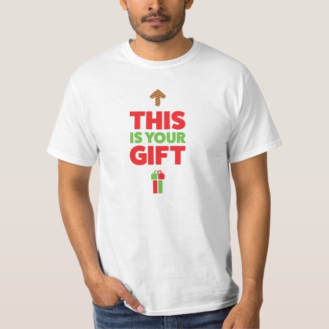 Camiseta Este é seu presente! (Frente)