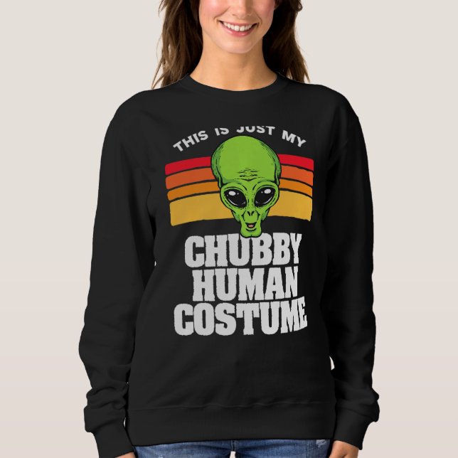 Camiseta Este É Só O Meu Chubby. Figurino Humano Engraçado  (Frente)