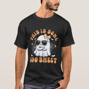 Camiseta Este É Um Boi Sheet Womens Ghost Halloween
