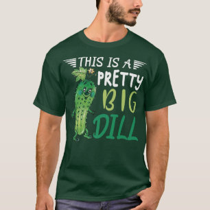 Camiseta Este É Um Bonito Grande Dill Vegan Comida Saudável