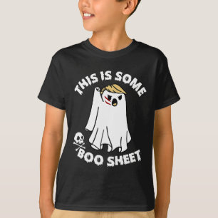 Camiseta Este É Um Boo Folheto Ghost Engraçado Trump Hallow
