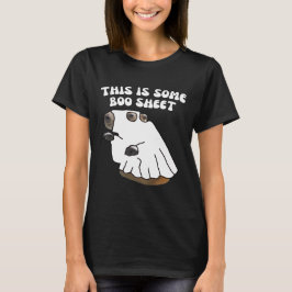 Camiseta Este é um "Boo Sheet Capybara".