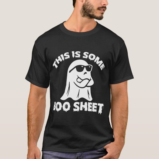 Camiseta Este é um Boo Sheet Halloween (Frente)