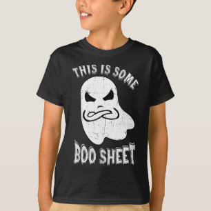 Camiseta Este É Um Brinde De Boo Folha De Halloween.