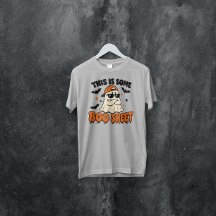Camiseta Este é um Design de Treino Fantasma de Boo Sheet