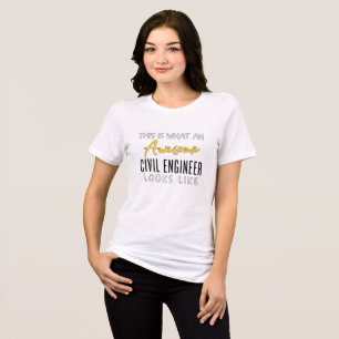 Camiseta Este é um Engenheiro Civil Incrível