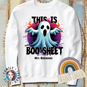 Camiseta Este É Um Folheto Do Dia Das Bruxas Irritado Ghost