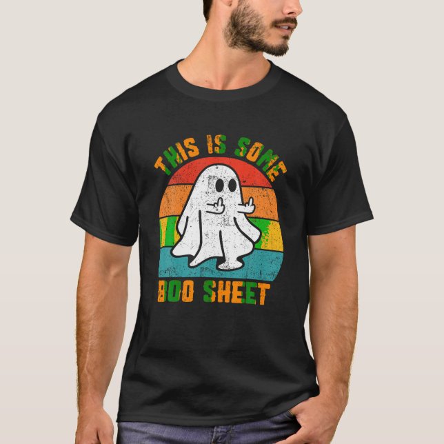 Camiseta Este É Um Ghost De Folha De Boas Folhas Que É Engr (Frente)