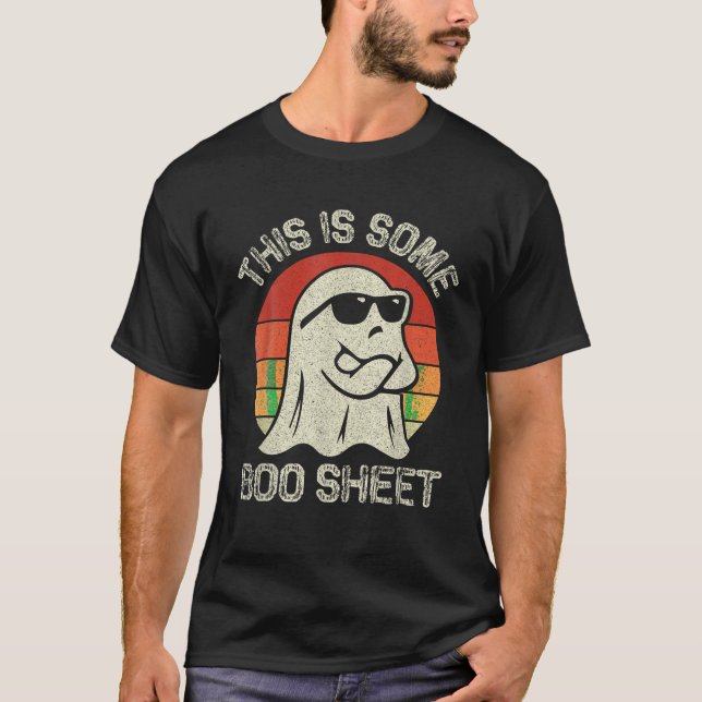 Camiseta Este É Um Ghost Fiducioso De Halloween (Frente)