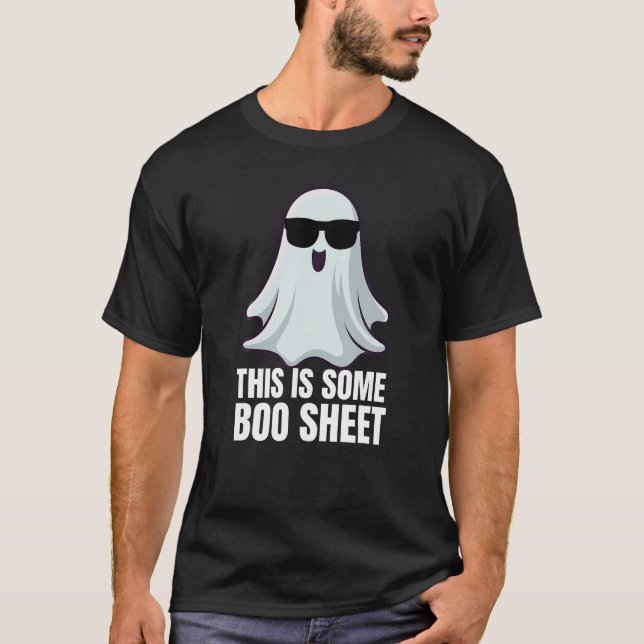 Camiseta Este É Um Ghost Fiducioso De Halloween (Frente)