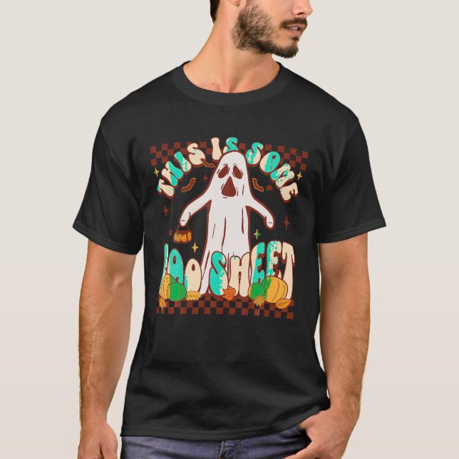 Camiseta Este É Um Ghost Ghost Halloween Pumpkins Co (Frente)