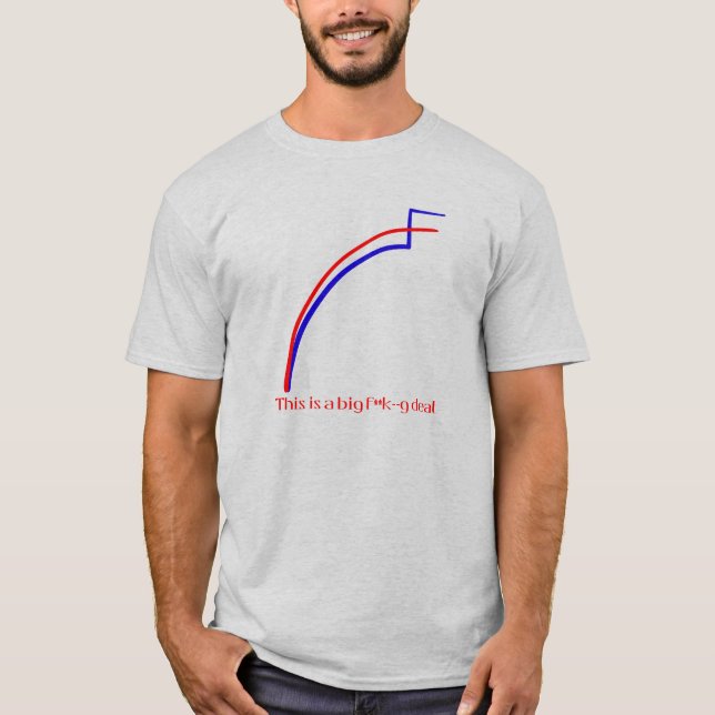 Camiseta Este é um grande negócio de f**k—g (Frente)