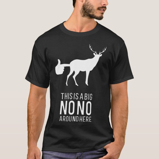 Camiseta Este É Um Grande Nono Por Aqui Engraçado Bumbum De (Frente)