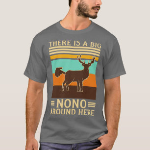 Camiseta Este É Um Grande Nono Por Aqui Engraçado Bumbum De
