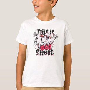 Camiseta Este é um lençol de boo - cobertor de fantasma de