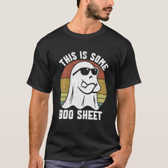 Camiseta Este É Um Presente Engraçado De Boo Sheet Hallowee (Frente)