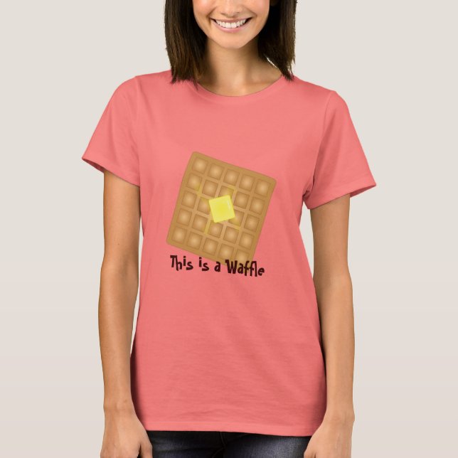 Camiseta Este é um Waffle (Frente)
