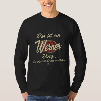 Camiseta Este É Um Werner Da Família Werner Ding