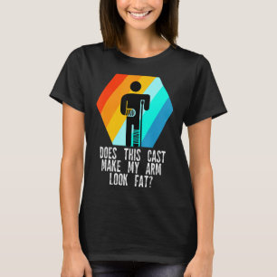 Camiseta Este elenco faz meu braço parecer gordo Rec. Perna