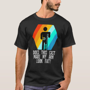 Camiseta Este elenco faz meu braço parecer gordo Rec. Perna