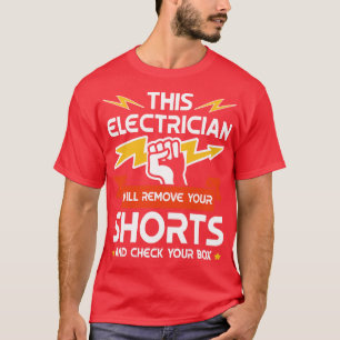 Camiseta Este eletricista remove seu técnico do Shorts gif