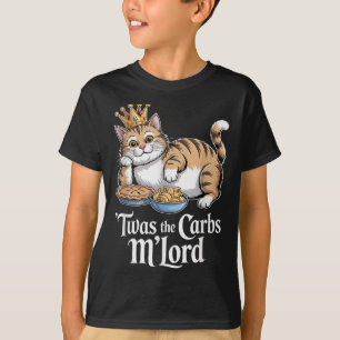 Camiseta Este Era O Gato Mlorde Engraçado Com Coroa Para Ga