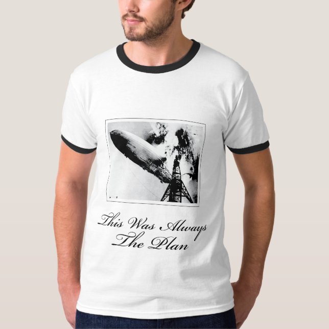 Camiseta Este era sempre o plano (Frente)