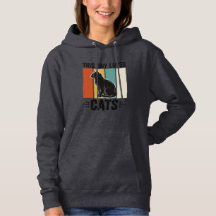 Camiseta Este Garoto Ama Gatos Design Retro Amante de Gatos