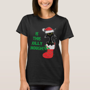 Camiseta Este Gato Engraçado é vermelho de Natal?