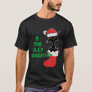 Camiseta Este Gato Engraçado é vermelho de Natal?