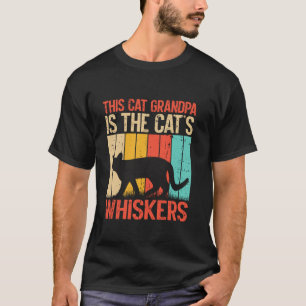 Camiseta Este Gato Vovô é o Bigode do Gato Catu2019