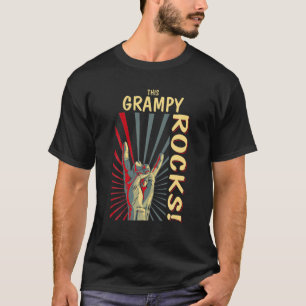 Camiseta Este Grampy Rocks Retro Concert 70S 80S Fu