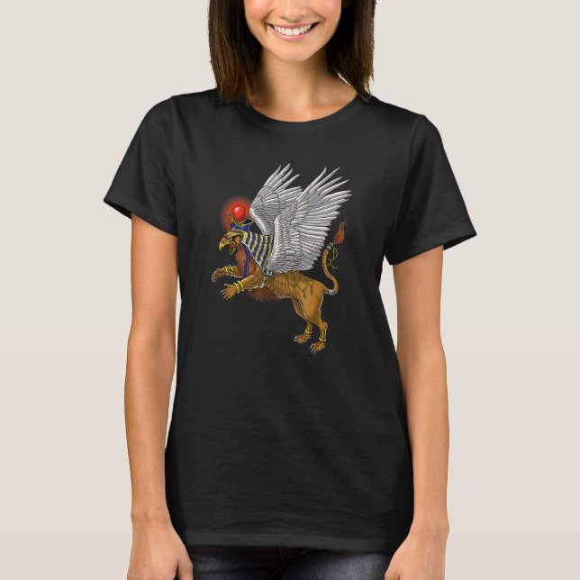 Camiseta Este Griffin Egípcio Mythology Deity Antigo Egito (Frente)