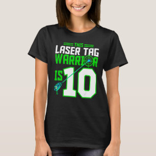 Camiseta Este Guerreiro de Etiquetas Laser é 10 Festas de a