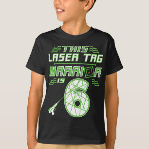 Camiseta Este Guerreiro de Etiquetas Laser é 6 6 de Jogos n