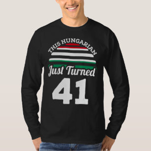 Camiseta Este Húngaro Acabou De Transformar 41 Húngaros 41r